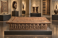Carved Bamileke Bed  African Tribal Antique Table Bench From Cameroon picture
