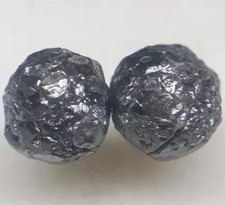4.20 Ct - 2 PCS Natural Rough Diamond Grey Fancy Loose Diamond Raw Uncut Diamond picture