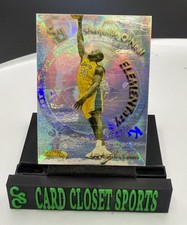 2000-01 Fleer Showcase🏀Shaquille ELEMENTary🔥Tough Hard To Find Insert SSP picture