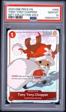 TONY TONY CHOPPER ST01-006 PSA 10 ALT ART ONE PIECE 2023 GIFT COLLECTION picture