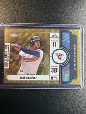 2026 Topps Chrome Jose Ramirez Big Ticket Player Gold /50 Cleveland Guardians picture