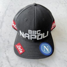 SSC Napoli Kappa Sponsor Official Licensed Hat Cap Maradona Ciro 2019 Carbon OS picture