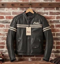 Indian Motorcycle Men's Leather Jacket, XXL picture
