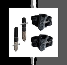 Mezco One:12 G.I. Joe Firefly – TWO KNIVES WITH ARM HOLSTERS 1/12 Scale Fodder picture
