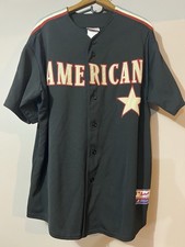 Vintage Derek Jeter New York Yankees Majestic Authentic All Star 2004 Jersey XL picture