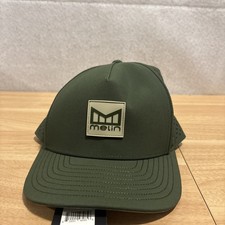 Melin Green Hydro Odysea Stacked Curved Bill Hat, Canopy/Khaki, picture