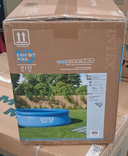 Intex Easy Set 10ft x 30in Round Inflatable Pool 1,018 gal Blue 28120EH picture