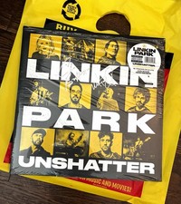 Linking Park - Unshatter  **SIGNED VINYL**   Amoeba / Orange / 2026 / Sticker picture