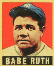 Babe Ruth 1948 Leaf Licensed Reprint picture