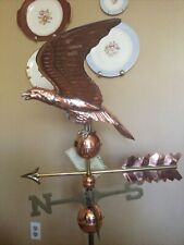 Good Directions Polished Copper Smithsonian Eagle Weathervane-955P #2 picture