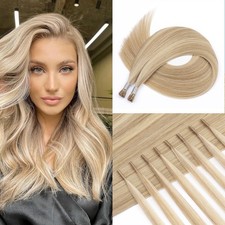 Jinyisong Straight I Tip Human Hair Extensions 22in picture