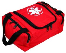 Mini First Responder Paramedic Trauma Jump Bag - Red picture