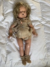 Vintage 1930s Ideal Shirley Temple Composition Doll 18