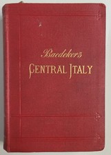 Baedekers Central Italy and Rome 19 Maps 55 Plans / ARMS of the Popes since 1417 picture