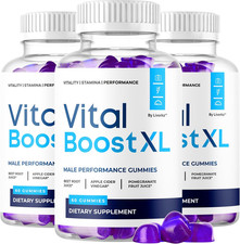 (3 Pack) Vital Boost XL Gummies - Official Vitalboost XL Gummys for Men Premium picture