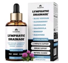 Cleantra Lymphatic Drainage Support Drops 10- in-1 Herbal Supplement Blend picture