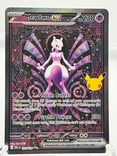 Pokemon TCG Mewtwo ex 151/128 SIR Special Illustration Rare 30th Anniversary NM picture