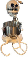 Vintage KitchenAid K5SS Heavy Duty 5QT Stand Mixer White 325W + Attachments EUC picture