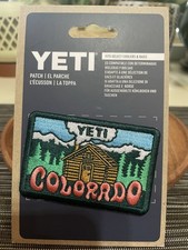 YETI - NEW Colorado Log Cabin Patch picture