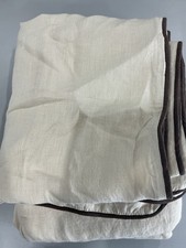 Quince European Linen Piped Duvet Cover Set picture