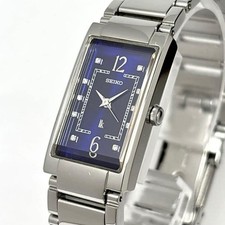 Battery Working Limited Edition Seiko Lukia Dia 10P Cut Glass Watch picture