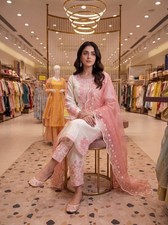 Pakistani Designer Indian Salwar Kameez Bollywood Dress Party Wear Suit wedding picture