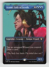 Azami, Lady of Scrolls (Borderless) 672 Commander Masters Mtg NM picture