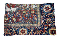 Antique Pillow Cover Sofa Rug 12'' x 19'' Made of Antique Cushion Cover Carpet picture
