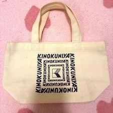 [Good condition] Kinokuniya x FANCL collaboration mini tote bag lunch bag not picture