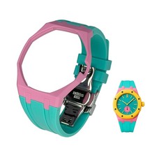 Bioceramic Watch Case & Silicone Strap Kit for AP x Swatch Royal Pop - Replaceme picture