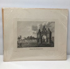 ANTIQUE PRINT HOLDENBY HOUSE NORTHAMPTONSHIRE C1787 PUB. S HOOPER ENG NEWTON G3 picture