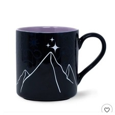 Sarah J Maas ACOTAR Night Court Color Changing 16oz Ceramic Mug Mountain Stars picture
