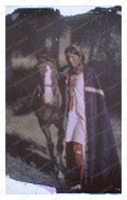 Acoma New Mexico Native with Horse Standard Postcard COPY RPPC picture