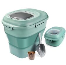 Airtight Dog Food Storage Container 30lbs Pet Large Collapsible Pet Food Storage picture
