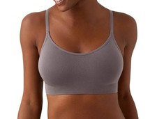 NWT B.tempt'd by Wacoal Women's Comfort Intended Bralette Shark Gray SMALL picture