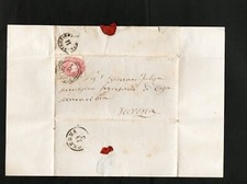 1864 LOMBARD - VENETO - LETTER OF 11-03-1864 - SENT BY VILLAFRANCA FOR picture