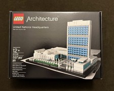 LEGO Architecture United Nations Headquarters 21018 New York Landmark Retired picture