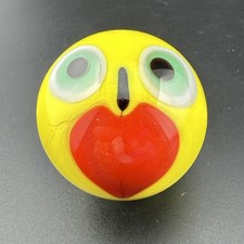 Contemporary Handmade Art Glass Marble 1.33