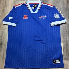 Authentic Buffalo Bills Soccer Jersey Kit Football x Fanatics Fest NFL World Cup picture