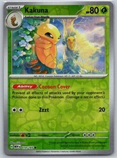 Kakuna 014/165 Common 151 Pokemon Reverse Holo Near Mint picture