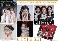 MISAMO PLAY CD ALBUM JAPAN LIMITED A B REGULAR MOMO SANA MINA TWICE 6 TYPE SET picture