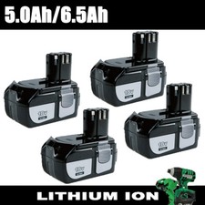 1-4X 6.5ah/ 5.0ah 18V Li-ion EBM1830 Battery For HITACHI BCL1815 BCL1830 BCL1840 picture