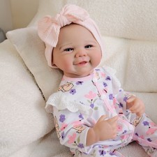 Reborn Baby Doll Girl Full Body Silicone Realistic Newborn Toddler Dolls Toy 19