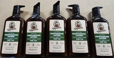 5 X Dr. SQUATCH Men's Natural PINE TAR Lotion 10oz Daily Use FIVE BOTTLES picture