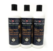 Petzlife Large Oral Care Gel Original Peppermint 12oz or 341ml (Pack of 3) picture