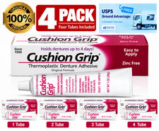 Cushion Grip Thermoplastic Denture Adhesive 1 oz, 4 Pack picture