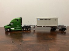 DCP First Gear 1/64th Duncan & Sons Cascadia and 20' Maersk Container & Chassis picture