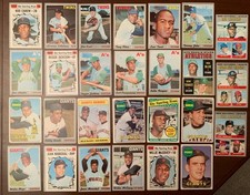 1969–70 Topps MLB Baseball Star Leader CARDS(27)Bonds/McCovey/Mays/Jackson/Carew picture