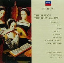 JOSEPH ULSAMER - Decca - Eloquence - 'The Best of the Renaissance' CD picture