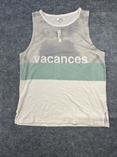 Madewell Women's Tank Top Medium Vacances Tie Dye New With Tag picture